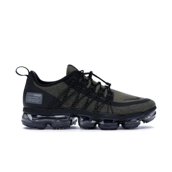 Nike Air VaporMax Run Utility Medium Olive Green Reflect-Silver-Black-Pure-Platinum (AQ8810-201)
