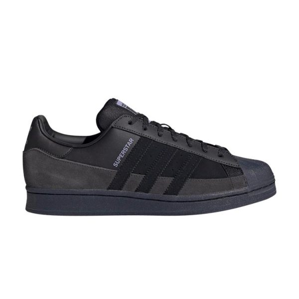 adidas Superstar Black Dust Purple Core-Black (FX5564)