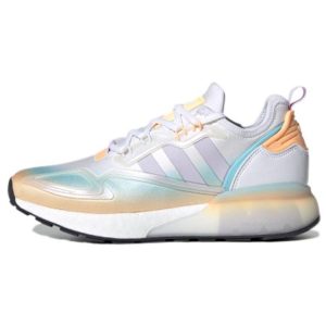 Adidas ZX 2K Boost Space Race   White Cloud-White Purple-Tint (GZ8401)