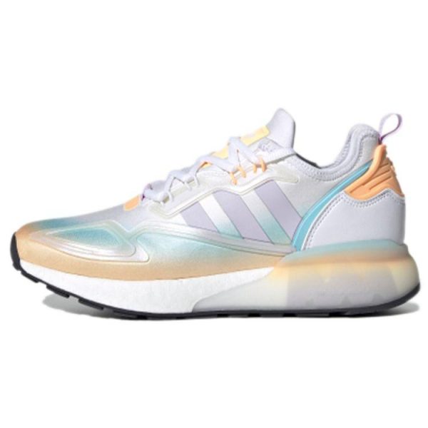 Adidas ZX 2K Boost Space Race   White Cloud-White Purple-Tint (GZ8401)