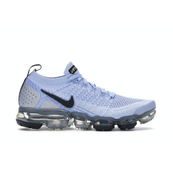 Nike Air VaporMax Flyknit 2 Aluminium Blue Black-Metallic-Silver (942843-402)