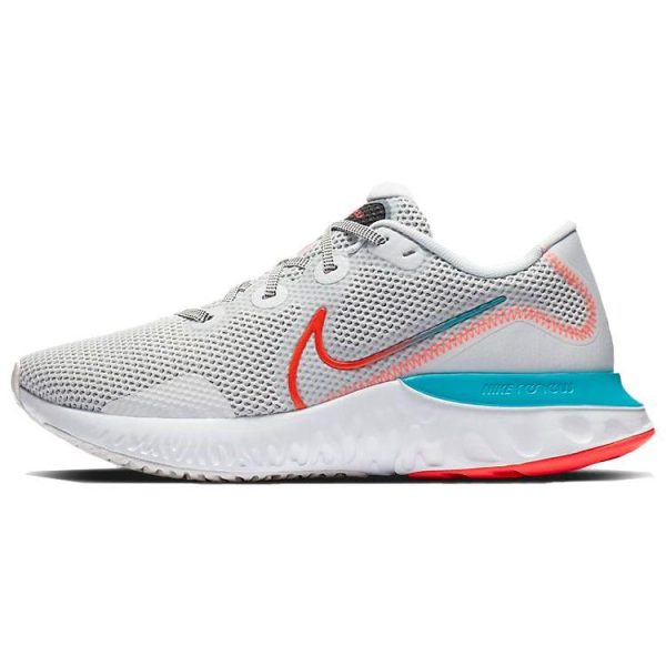 Nike Renew Run Ombre Swoosh White Summit-White Oracle-Aqua (CK6357-101)