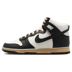 Nike Dunk High SE Vintage Panda White Sail Black (DZ4732-133)