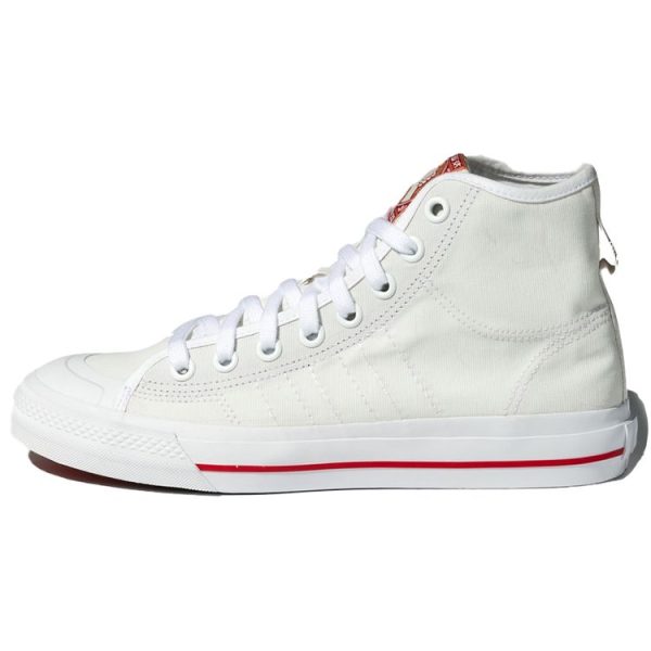 adidas Nizza High RF Friends Forever White Cloud-White Scarlet (FY5237)