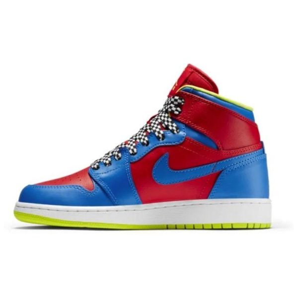 Air Jordan 1 Retro High GS Racing Pack  - ---cyber (705300-615)