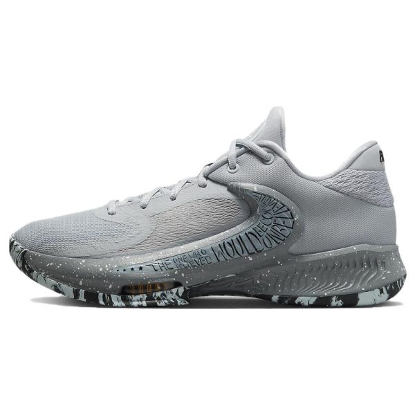 Nike Zoom Freak 4 Etched in Stone Grey Wolf-Grey White (DJ6149-004)