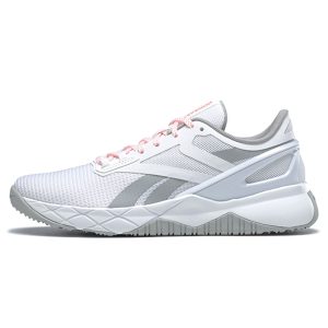 Reebok Nanoflex TR White Pure Grey   Pure-Grey-3 Orange-Flare (G58950)