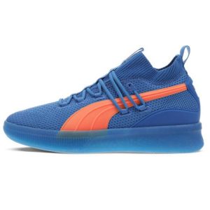 Puma Clyde Court City Pack -   New York Blue Strong-Blue Shocking-Orange (191712-01)