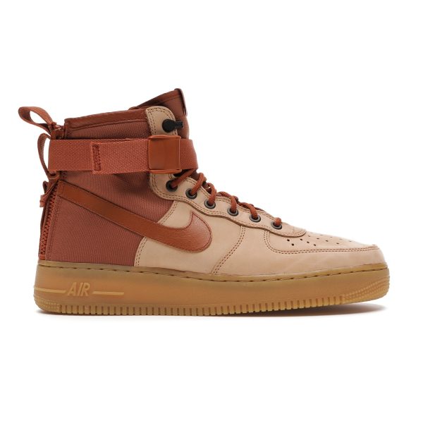 Nike SF Air Force 1 Mid Praline Brown Dark-Russet-Gum-Light-Brown (AA1129-200)