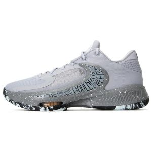 Nike Zoom Freak 4 EP Etched in Stone Grey Wolf-Grey White (DJ6148-004)