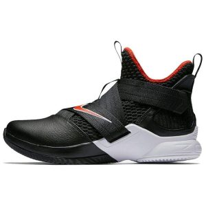 Nike LeBron Soldier 12 Bred   - (AO2609-001)