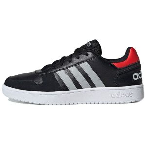 Adidas Hoops 20 Black Active Red   Core-Black Grey-Two (EE7800)