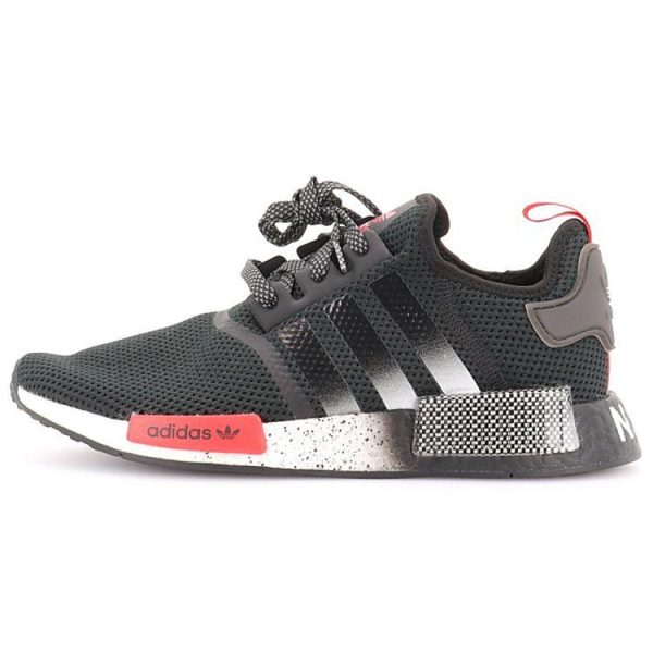 Adidas NMDR1 Black Red   Core-Black Footwear-White (FY5354)