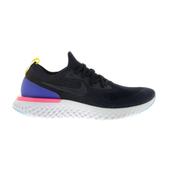 Nike Epic React Flyknit College Navy   Blue College-Navy-Pink-Blast (AQ0067-400)