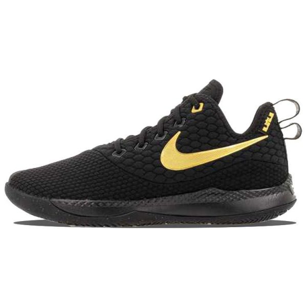 Nike LeBron Witness 3 Black Gold -- (AO4433-003)