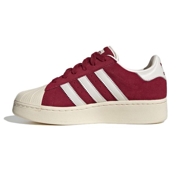 adidas Superstar XLG Collegiate Burgundy White    - - (IF8124)