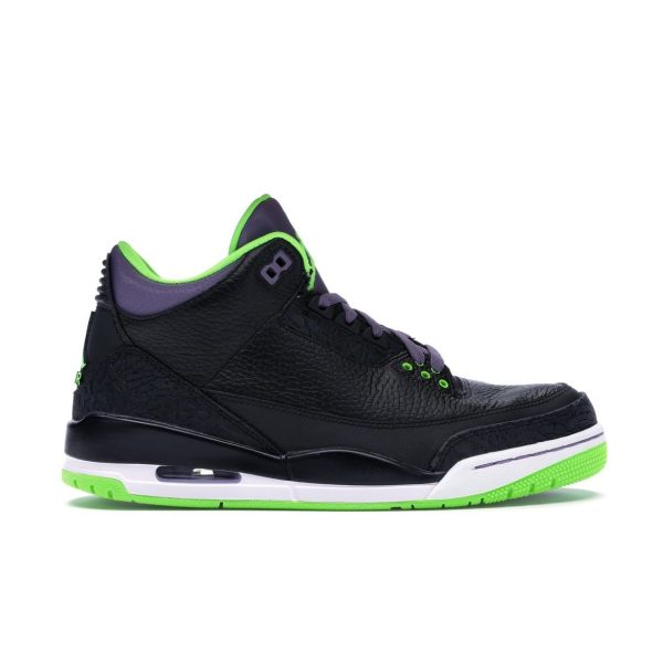 Air Jordan 3 Retro Joker  Elctrc-Grn-Cnyn-Prpl-Wht (136064-018)