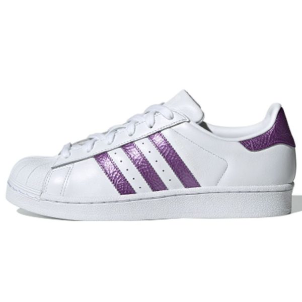 Adidas Superstar Purple   White Footwear-White Core-Black (EE9152)