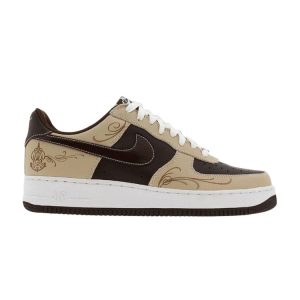 Nike Air Force 1 Brown Pride Tan Linen Baroque-Brown-White (307334-221)
