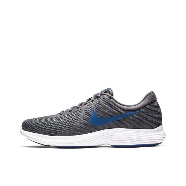 Nike Revolution 4 Dark Grey   Gym-Blue Anthracite White (908988-009)