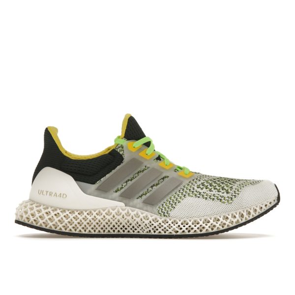 Adidas Ultra 4D White Night Metallic   Cloud-White Beam-Yellow (GZ1336)