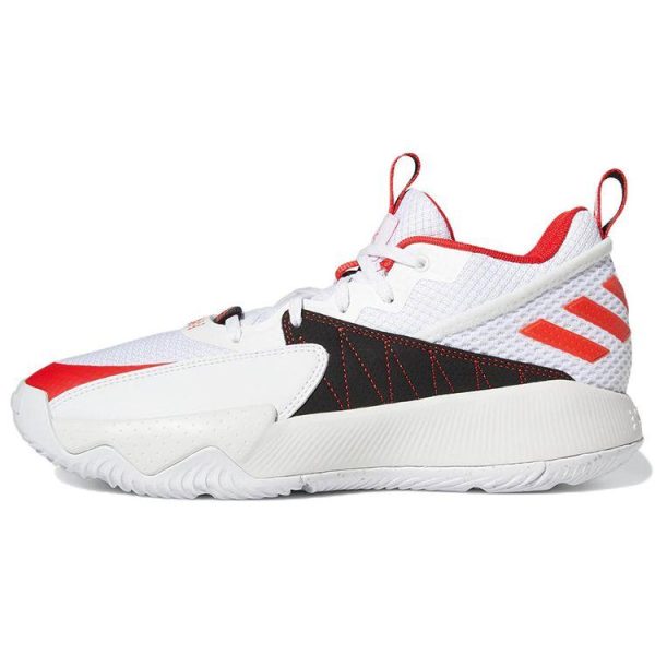 adidas Dame Certified EXTPLY 20 Trail Blazers White Cloud-White Vivid-Red (GY8965)