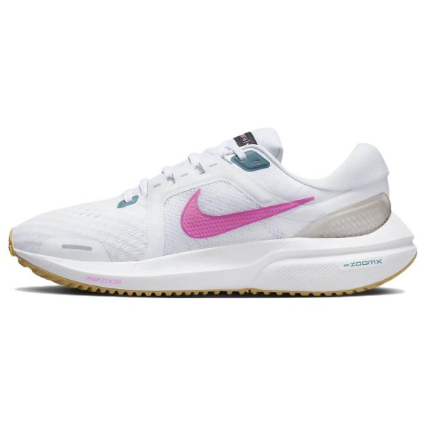 Nike Air Zoom Vomero 16 White Pink Aqua Noise-Aqua Wheat-Gold Pink-Spell (DA7698-104)