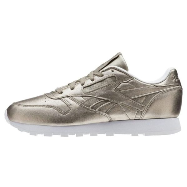 Reebok Classic Leather Melted Metals   Gold Pearl-Met Grey-Gold (BS7898)