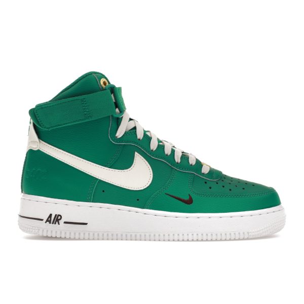 Nike Air Force 1 High SE 40th Anniversary    Malachite Green Sail Metallic-Gold (DQ7584-300)