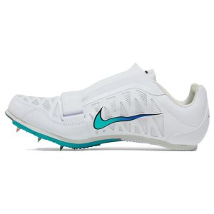 Nike Zoom Long Jump 4 White Ombre Black Hyper-Jade Flash-Crimson (415339-101)
