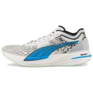 Puma Deviate Nitro Elite Racer Wildwash White Ocean-Dive Fizzy-Lime (376538-01)