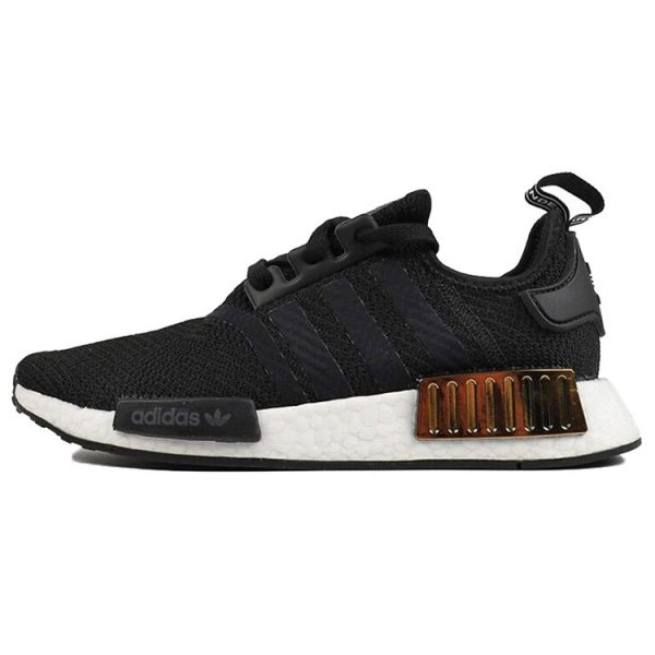 adidas NMDR1 Metallic Plugs    Core Black Orchid-Tint (EE5172)