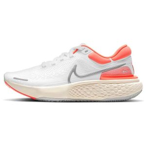 Nike ZoomX Invincible Run Flyknit White Bright Mango   Grey-Fog Metallic-Silver (CT2229-100)