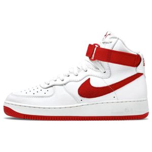 Nike Air Force 1 High NAI-KE White Summit-White University-Red (743546-100)