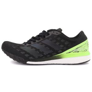 adidas Adizero Boston 9 Black Signal Green   Core-Black (EG4657)