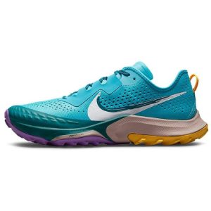 Nike Air Zoom Terra Kiger 7 Turquoise Blue Mystic-Teal University-Gold White (CW6062-400)