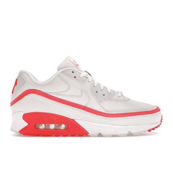 Nike Undefeated x Air Max 90 White Solar Red (CJ7197-103)