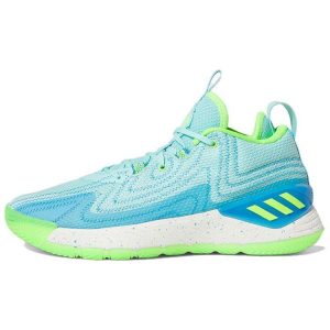 Adidas D Rose Son of Chi 2 Aqua Solar Green   Pantone Core-White Team-Solar-Green (HQ1006)