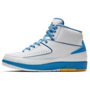 Air Jordan 2 Retro Melo 2018   varsity-maize-university-blue (385475-122)