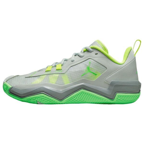 Air Jordan One Take 4 Grey Green Strike - Volt Particle-Grey (DZ3338-003)