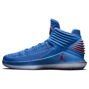 Air Jordan 32 PF Russell Westbrook Blue Photo-Blue Metallic-Silver-Team-Orange (AH3348-400)