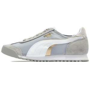 Puma Roma OG Nylon Double FS -   Limestone Grey White Team-Gold (390634-02)