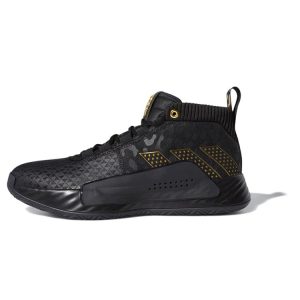 adidas Marvel x Dame 5 Killmonger Black Core-Black Gold-Metallic (EG6577)