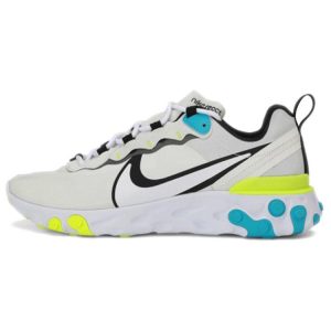 Nike React Element 55 White Blue Fury Volt (CZ8652-104)