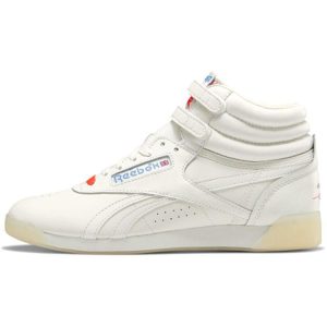 Reebok Freestyle Hi Its a Mans World   White Chalk Neon-Red (DV7358)