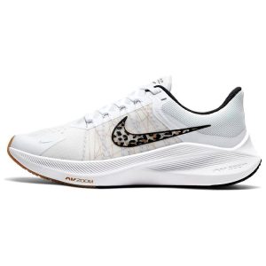 Nike Winflo 8 Premium White Leopard Wheat Gum-Light-Brown Black (DA3056-100)