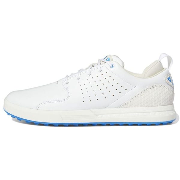 Adidas Flopshot Spikeless White Blue Rush   Cloud-White Gold-Metallic (GV9668)
