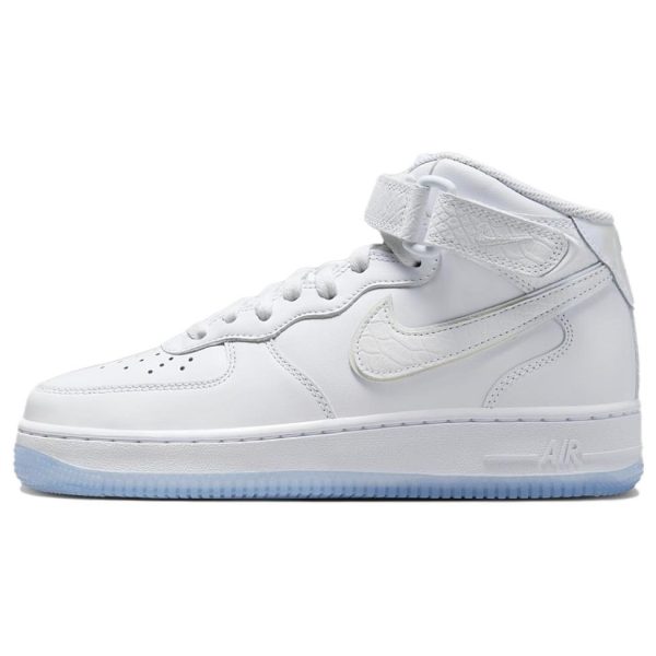 Nike Air Force 1 Mid White Ice Reptile (FN4274-100)