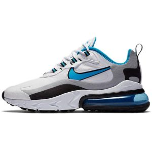 Nike Air Max 270 React Light Blue White Black Cool-Grey (CT1280-101)