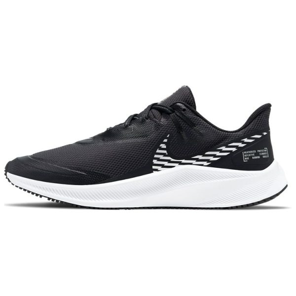 Nike Quest 3 Shield Black Metallic Silver Dark-Smoke-Grey White (CQ8894-001)